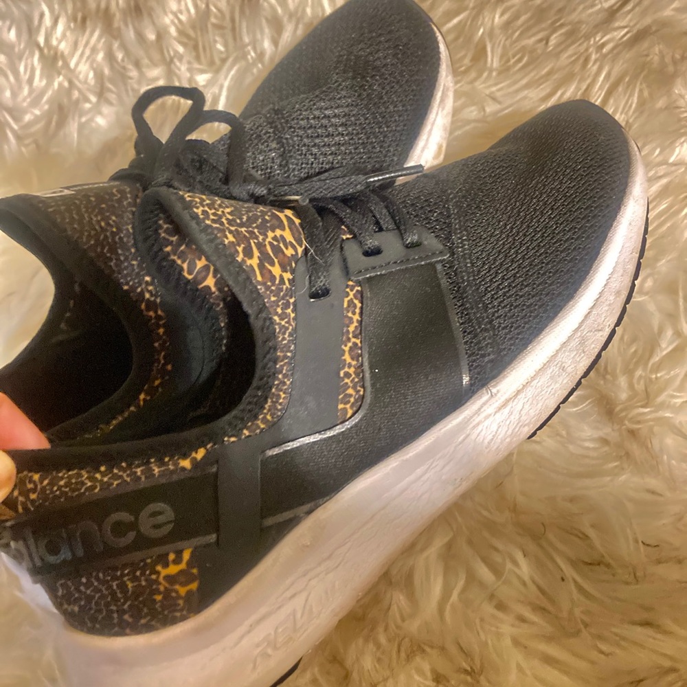 New Balance size 10 women’s stylish cheetah print athletic shoes